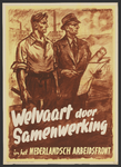 703233 Propaganda-affiche van het Nederlandsche Arbeidsfront.